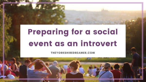 Preparing for a social event as an introvert